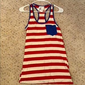 Color Bear Red, White, & Blue Tank!